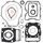 Complete Gasket Kit with Oil Seals WINDEROSA 811821