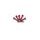 Screws PUIG ANODIZED 0147R rdeč M5 x 20mm (6pcs)