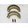 Brake shoe set EBC 818 Vzmeti niso priložene