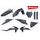 Set plastik POLISPORT 90814 Nardo Grey