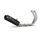 Celoten izpušni sistem 2x1 MIVV OVAL Y.044.L3C Karbon / Karbonska kapa for YAMAHA MT-07 / FZ-07 (2014-2024)