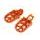 Stopalke (Footpegs) ACCOSSATO OFF-ROAD FR809 oranžna