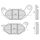 Zavorne obloge RMS 225103480 zadaj organic