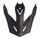 Helmet peak SHOT TREK SOLID A08-21E3-A02 black matt