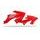 Radiator scoops POLISPORT 8429900003 (par) red CR 04