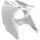Stranska plastika POLISPORT 8606700001 (par) bela za KTM SX 65 2016-2023