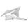 Radiator scoops POLISPORT 8417200002 (par) bela