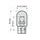 Lamp RMS 246510391 T20 12V 21W