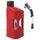 Utility can POLISPORT PROOCTANE 8464600001 10 l with standard cap + 100 ml mixer + hose clear red