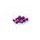 Screws PUIG ANODIZED 0363L violet M6 x 15mm (6pcs)