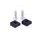 Handlebar spacer kit X-TRIG 50300013 M12 Črn