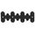 Exhaust head pipe guard POLISPORT ARMADILLO 8483700001 kratka (short) črna