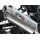 Slip-on exhaust GPR DUNE TRIOVALE TITANIO BM.109.DUNE Brushed Titanium including removable db killer and link pipe