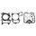 Engine TOP END gaskets RMS 100689561