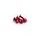 Screws PUIG ANODIZED 0611R rdeč M6 x 15mm (6pcs)