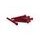 Screws PUIG ANODIZED 0446R rdeč M6 x 55mm (6pcs)