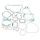 Celoten set tesnil za motor ATHENA P400510850031