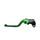 Clutch Lever ACCOSSATO ESB055 fixed CNC-worked aluminium, green