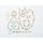 Celoten set tesnil za motor ATHENA P400480700050