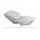 Stranska plastika POLISPORT 8604000001 (par) bela