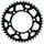 Rear ALU sprocket SUPERSPROX RAL-486:43-BLK črna 43T, 520