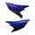 Stranska plastika POLISPORT 8507200001 Modra