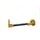 Lever guard ACCOSSATO DE007 with black hose and joint left, carbon