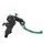 Radial brake master cylinder ACCOSSATO PC014 19 x 20 with folding lever,green