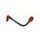 Lever guard ACCOSSATO DE002 with black hose and joint left, aluminium