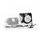 Windshield PUIG SEMI-FAIRING 9554H matt black smoke