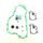 Water pump gasket kit ATHENA P400210475005 with bearings
