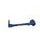 Lever guard ACCOSSATO DE002 with blue hose and joint left, aluminium