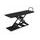 Motorcycle lift LV8 NANO 400 IN-GROUND VERSION EN400GEF with electro-hydraulic unit (black)