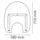 Windshield CUSTOMACCES AMERICA III CA0037W prozorna