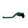 Clutch Lever ACCOSSATO ESM048 fixed CNC-worked aluminium, green