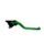Ročica zavore ACCOSSATO EDB080 fixed CNC-worked aluminium, green