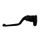 Clutch Lever ACCOSSATO EST333 fixed CNC-worked aluminium, black