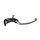 Ročica zavore ACCOSSATO aluminium, master cylinder srebrna
