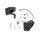 Lever mounting system POLISPORT MX FLOW / BULLIT 8308300003 Črn