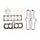TOPEND set tesnil za motor ATHENA P400485600622/1
