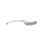 Only Spare handle folding radial brake ACCOSSATO LV026 for ACCOSSATO and BREMBO brake master cylinder srebrna