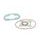 Gasket set - (5 sets of gasket sets) Malossi 118287