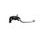 Adjustable folding lever ACCOSSATO LV019 in aluminium for Nissin radial brake master cylinder srebrna