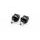 Adapterji za stopalke (Footpeg adapters) PUIG 6345N črna