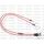 Throttle cables (pair) Venhill K02-4-036-RD featherlight rdeč