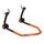 Universal rear stand LV8 E620LV.KO with V fork cursors black/orange