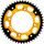 Rear sprocket SUPERSPROX STEALTH RST-998:48-GLD zlata 48T, 428
