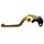Clutch Lever ACCOSSATO fixed CNC-worked aluminium, gold