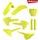 Set plastik POLISPORT 90741 Flo yellow