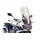 Windscreen PUIG TOURING WITH SUPPORT + PROTECTION 9156W prozorna